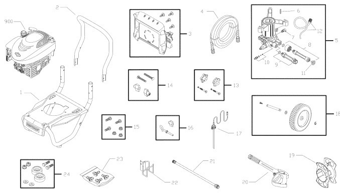 Craftsman 580752830 Gas Pressure Washer Parts Sears Partsdirect