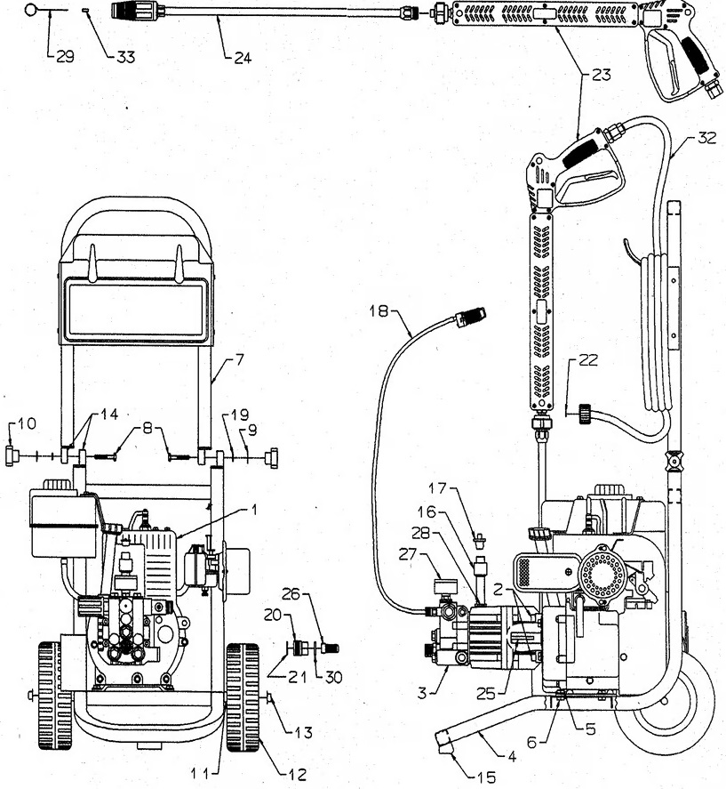 Coleman Powermate PW0832000.03 pressure washer parts