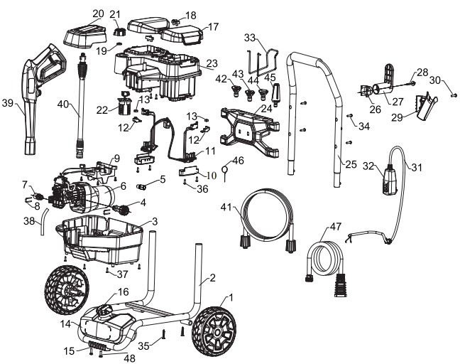 GPW 1804 parts and manual