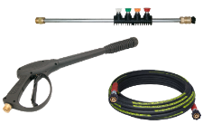 50' Commercial Hose, Gun, Wand, & 4.0 Tip Kit - 22x15MM 50' Commercial Hose, Gun, Wand, & 4.0 Tip Kit - 22x15MM