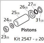 Piston Kit - RK/RKA Series