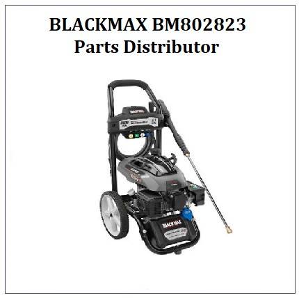 BLACK MAX, BM802823 Pressure Washer Parts