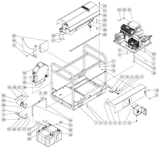 Mi-T-M, HS-3505-1MGH Parts